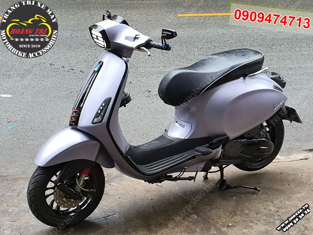 Sơn xe Vespa Sprint
